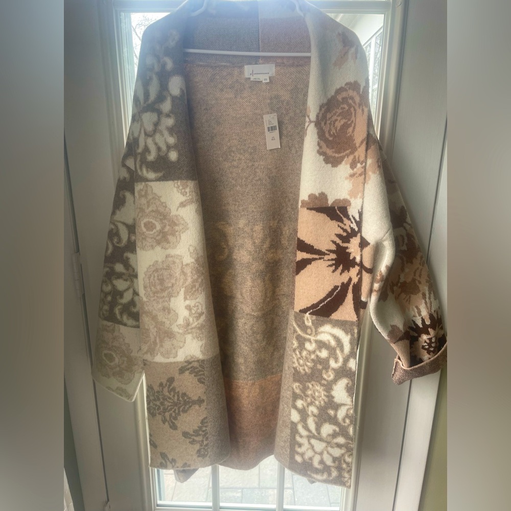Anthropologie Floral Women's Cardigan